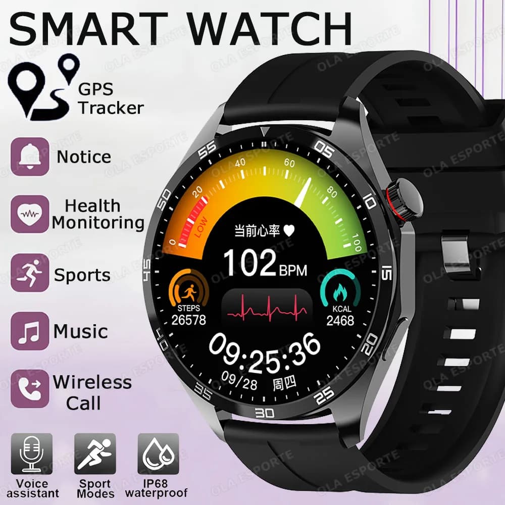 New Wireless Gesture Answer Sports Smart Watch Smart Island Health Monitoring Bluetooth Calling Voice Assistant Smartwatch HW12
