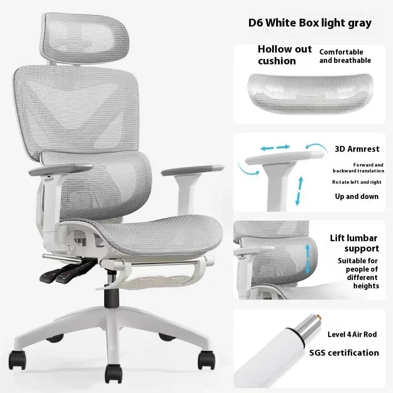 nuova sedia pieghevole portatile Vanity Chaises Sedie da gioco Mesh sollevabile compresse Poltrone Sedia da ufficio Chaise De Bureaux ergonomica