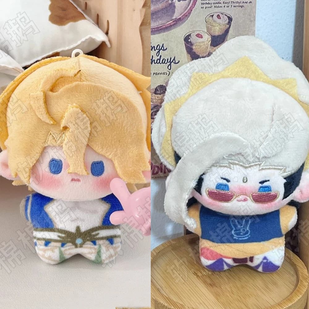 Peluche da 10 cm di Ragnarok Buddha Poseidon, personaggi anime Apollo Beelzebub, bambole di peluche, giocattoli, portachiavi, ciondolo, regalo