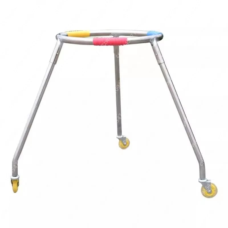 Pattini a rotelle in acciaio inossidabile, ausilio per il pattinaggio a rotelle, dispositivo anticaduta per pattinaggio su ghiaccio, girello, supporto per treppiede