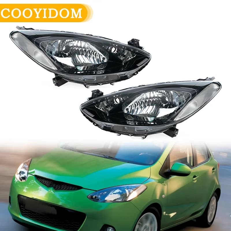 Auto Frame Light For Mazda 2 2007-2012 Auto bumper Front Light Signal Lights Guide Lamp Housing Accessories