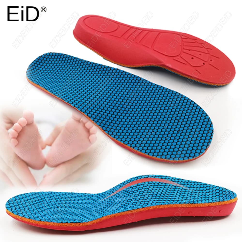 Bambini Bambini Plantari Solette Correzione Cura del piede per bambini Piede piatto Supporto per arco plantare Solette ortopediche Cuscinetti per scarpe sportive