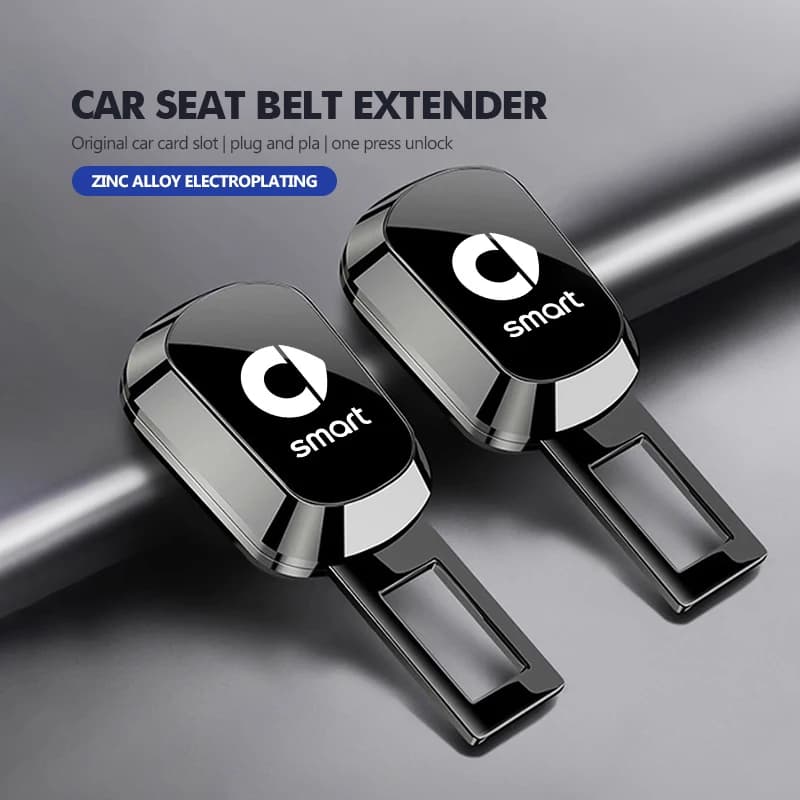 Car Seat Belt Clip Extension Safety Lock Buckle Plug Seatbelt Clip Extender For Smart 452 454 Roadster Coupe Crossblade Cabrio