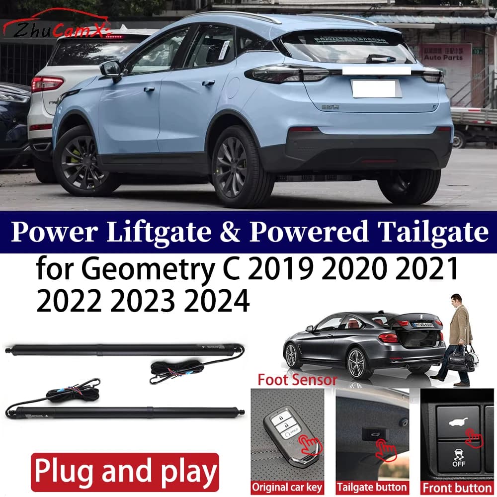 ZhuCamX per Geometria C 2019 2020-2025 Auto Elettrica Automatica One-Click Smart Liftgate Cancello di Coda Puntone Apri Plug and play