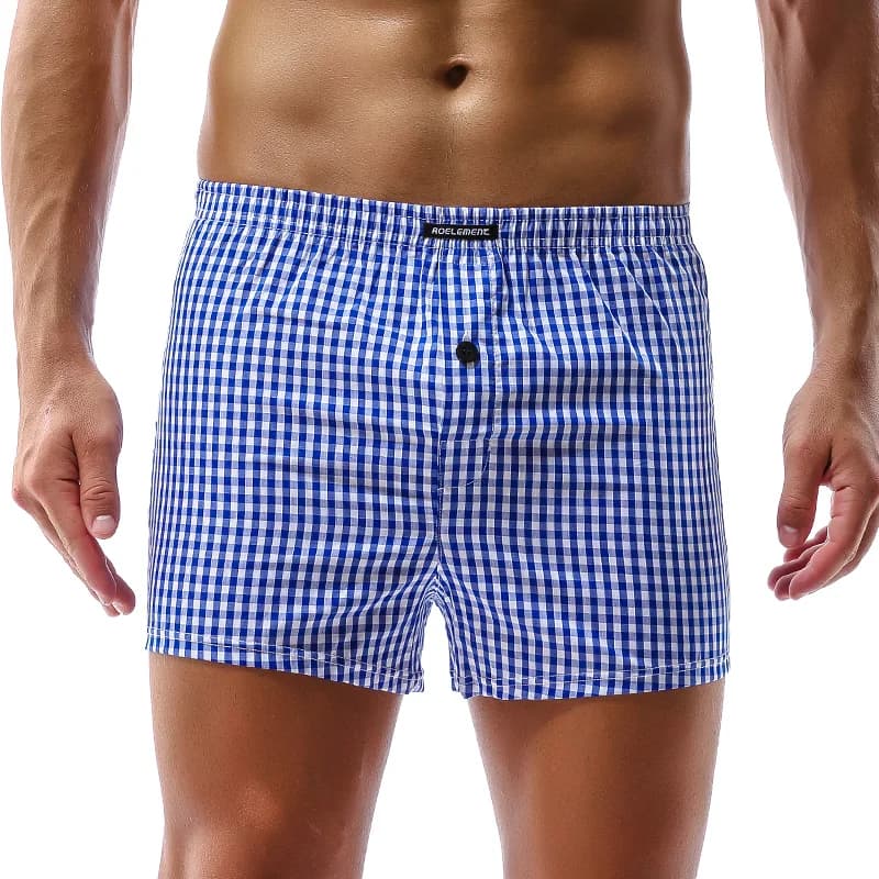 Intimo da uomo boxer in cotone sciolto Pantaloni Arrow comodi pantaloncini da pigiama in cotone sottile e traspirante boxer corti