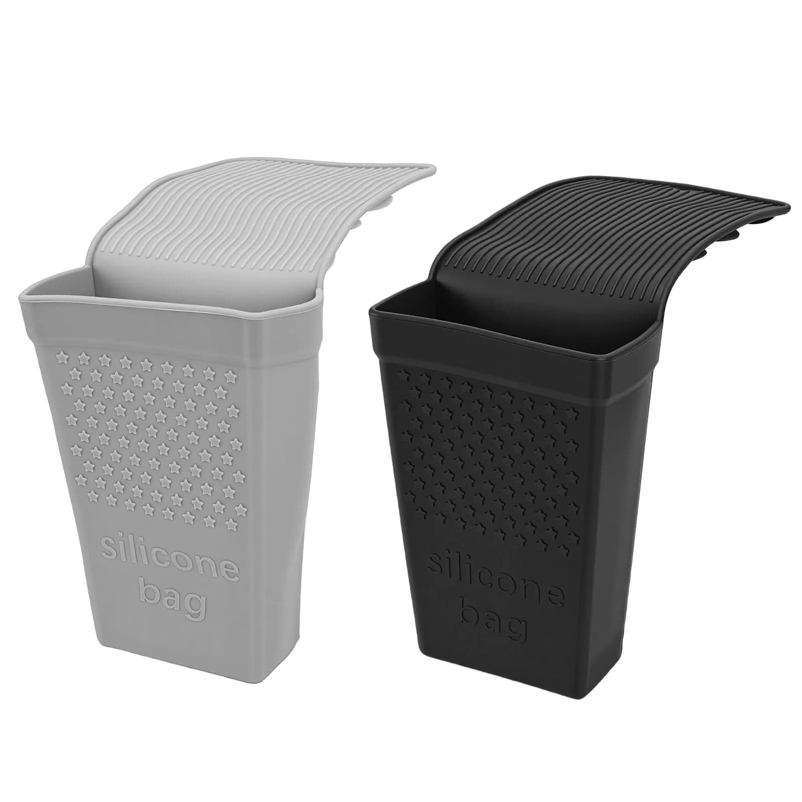 Borsa porta ferro arricciacapelli in silicone con ventosa, isolamento termico, senza foratura, anti-scottatura, custodia per strumenti per capelli