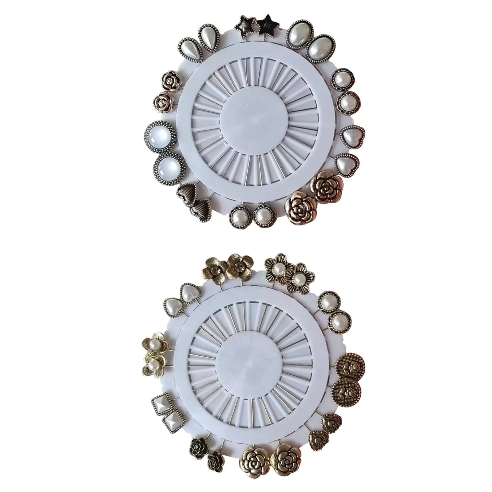 20 Pz Sciarpa Hijab Spille di Posizionamento Clip Cappello Turbante Copricapi Ragazze Donne Headwrap Spilli Sciarpa Per Capelli Spilli Decorazione FAI DA TE Copricapi