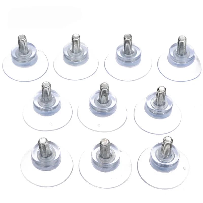 M6 M8 Vite Piedini livellanti per mobili Protezione per pavimento Gomma Forte ventosa Gancio per tavoli in vetro Hardware di supporto