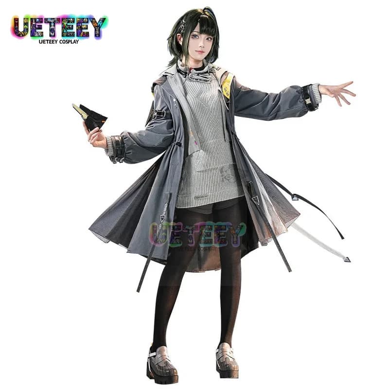 UETEEY Arknights: Endfield Endlentor B Costume Cosplay Uniform Halloween Carnival Party Christmas Game Role Dresses