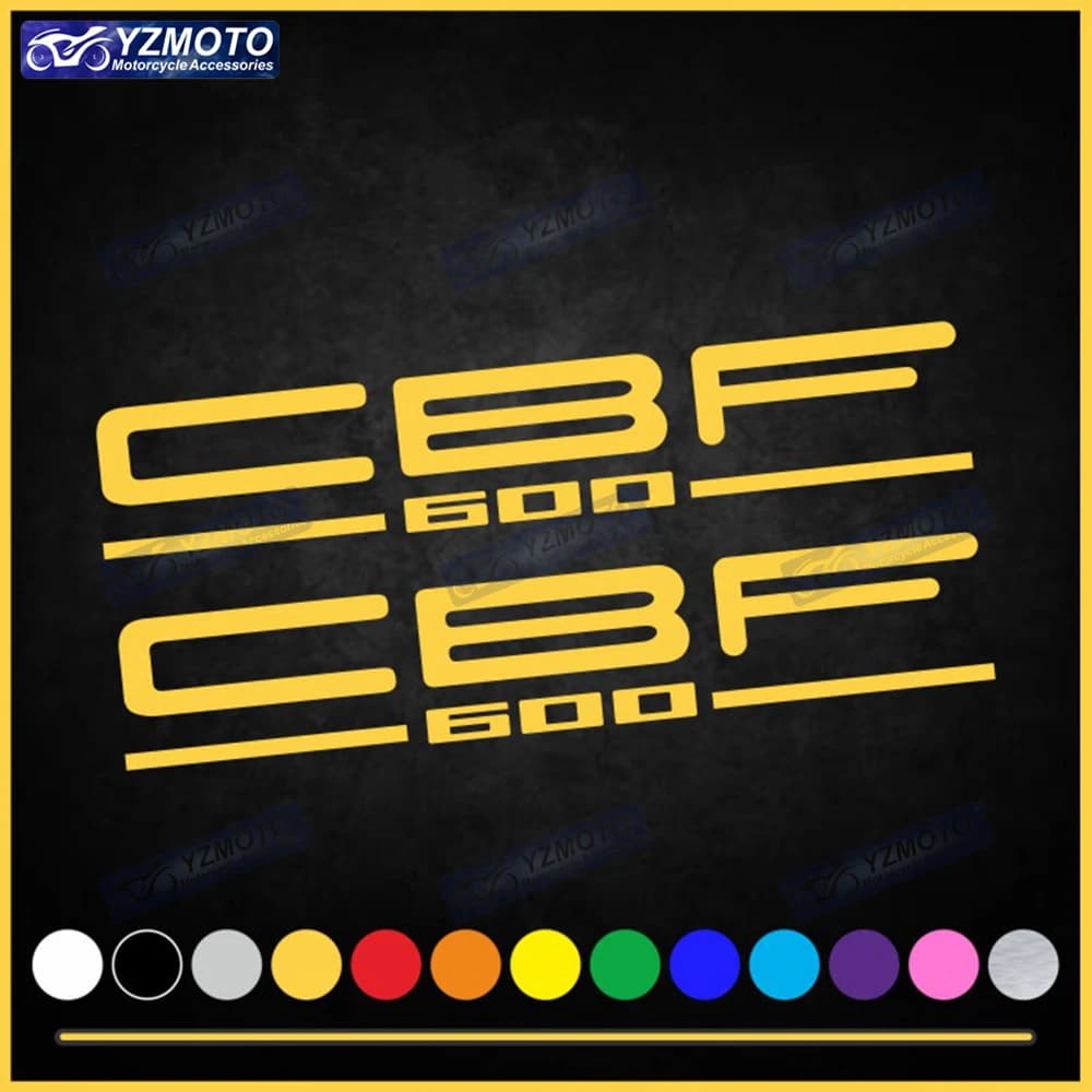 For Honda CBF600 CBF 600 Motorcycle Sticker Car Decal Decoration Fuel Tank Engine Logo Fairing Windshield Helmet Stickers