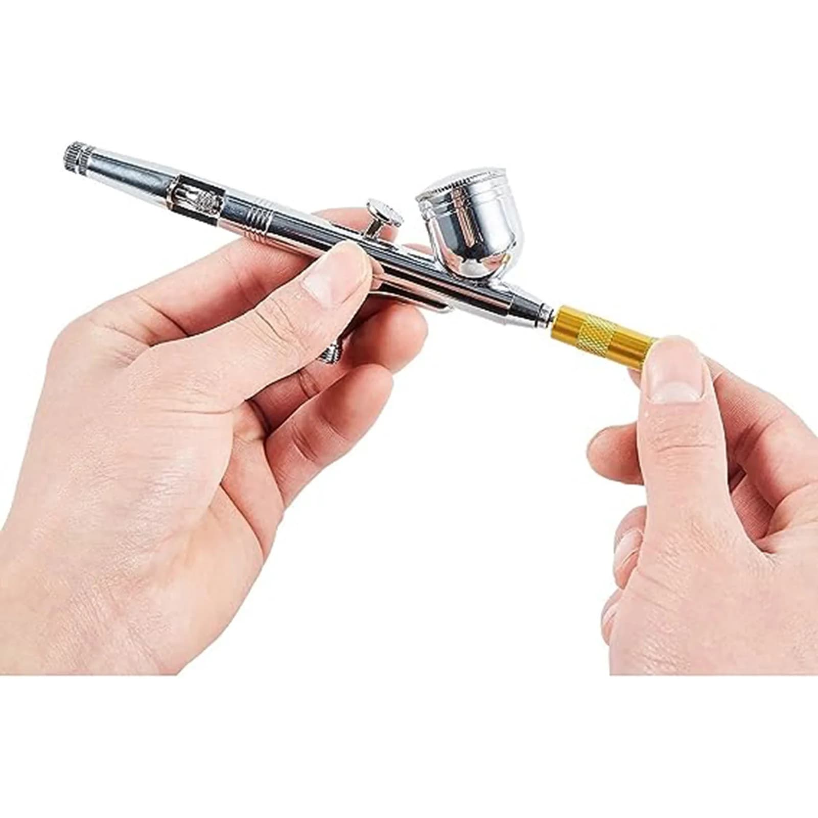 Set di strumenti per la pulizia dello spruzzo dell'aerografo Set di aghi Spray per raschiatura in acciaio inossidabile e Set di spazzole per accessorio pulito per spruzzatore di aerografo