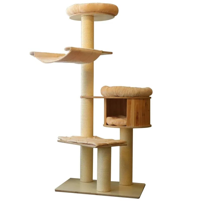 Exported To Europe, America and Japan, Covering An Area of Cat Trees, Cat Scratching Boards, Large Cat Shelves