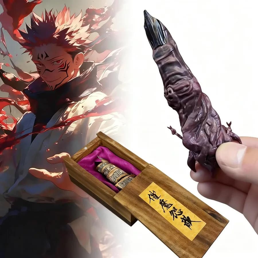 Statuette delle Dita di Ryomen Sukuna, Figurine di Jujutsu Kaisen, Statua di Gojo Sukuna, Accessori da Tavolo Anime, Decorazione per Casa, Giocattolo Regalo