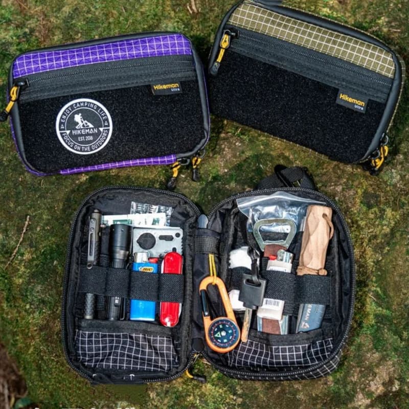 HIKEMAN Outdoor Tactical EDC Storage Bag Tool Bag Portable Mini First aid Kit Multifunctional Utility Bag Bag Storage Card Bag