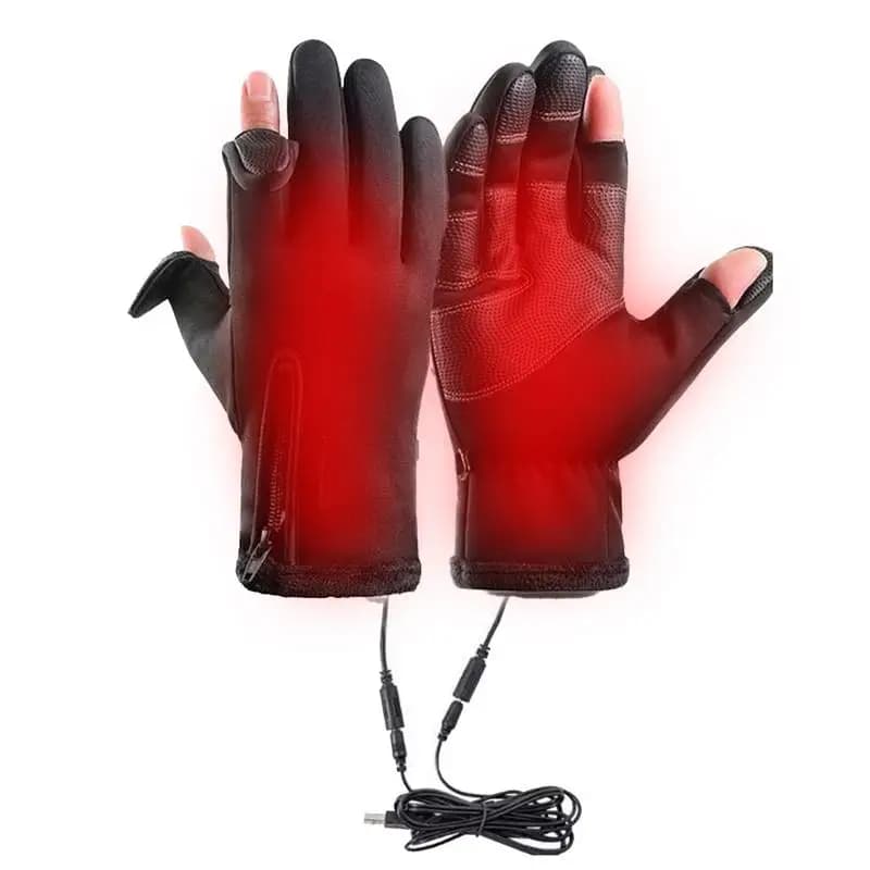 Guanti riscaldati ricaricabili Guanti riscaldanti sportivi Guanti riscaldanti comodi Guanti riscaldati antivento Riscaldamento USB multifunzionale