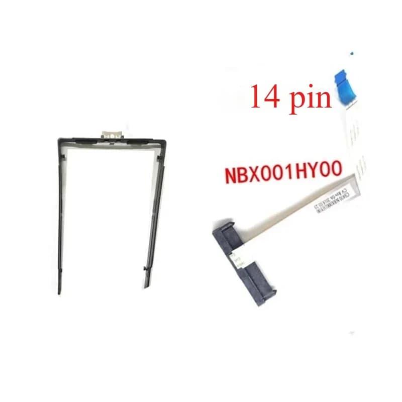Cavo Flessibile con Connettore SATA per Disco Rigido HDD e Supporto per Laptop ThinkPad E470 E475 E470C CE470 NBX001HY00 01EN236