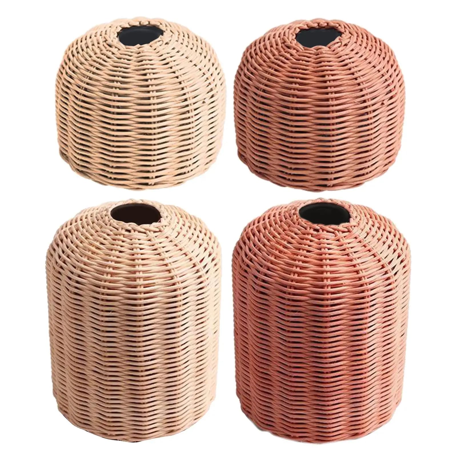 Handmade Woven Cooking Gas Tank Protective Cylinder Cover, Camping Hiking Gas Tanks Protector