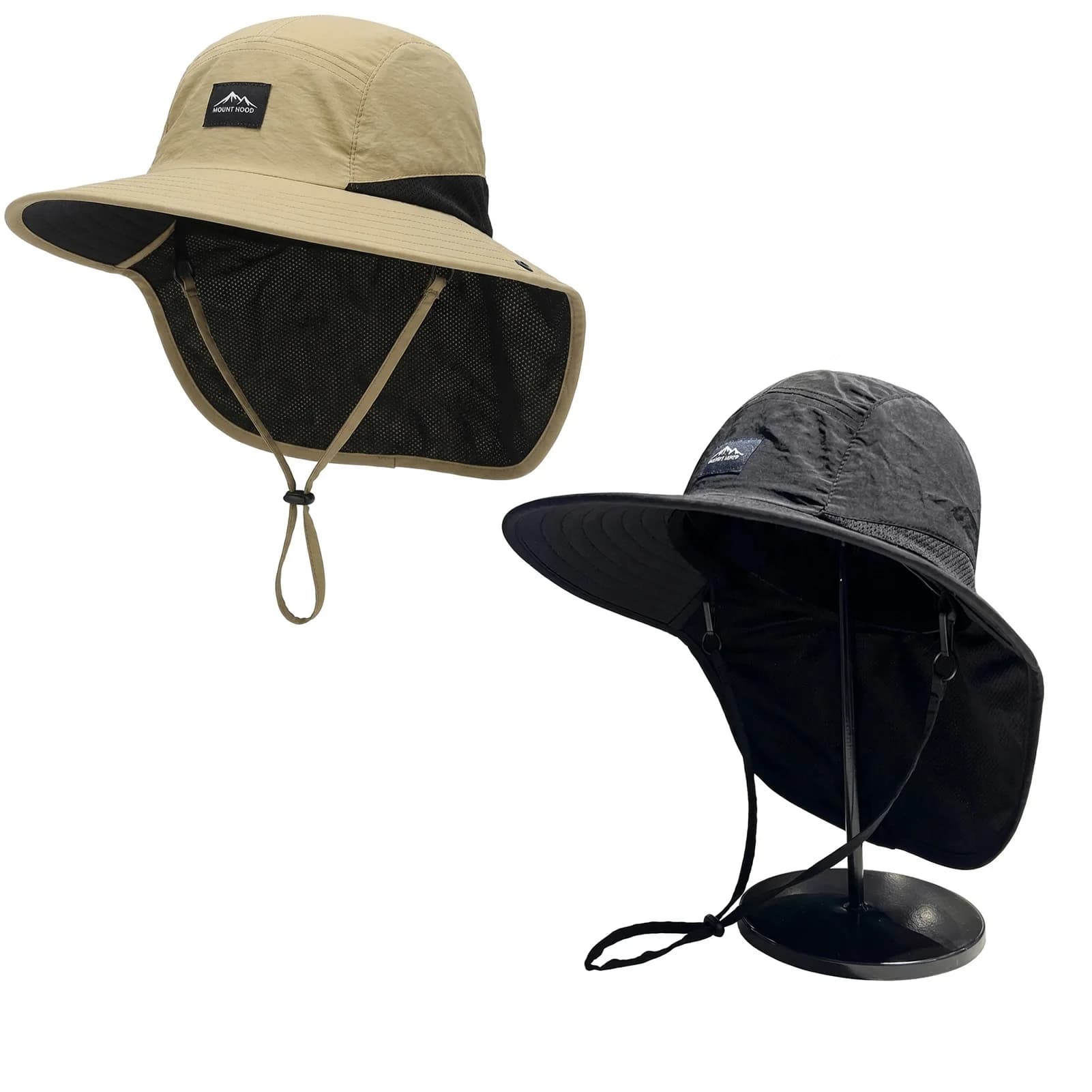 Outdoor Fishing Cap Sun Protection Wide Brim Hat Lightweight Breathable Adjustable Hiking Fishing Climbing Hat Summer Travel