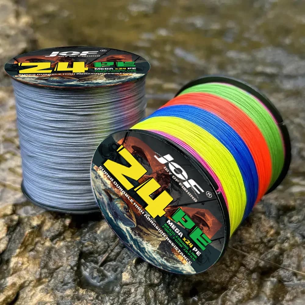 500m X24 Fishing Lines 24Strands Braided PE Super Strong Rope Smooth Multifilament Line Sea Fishing Carp Fly Wire Line Tool