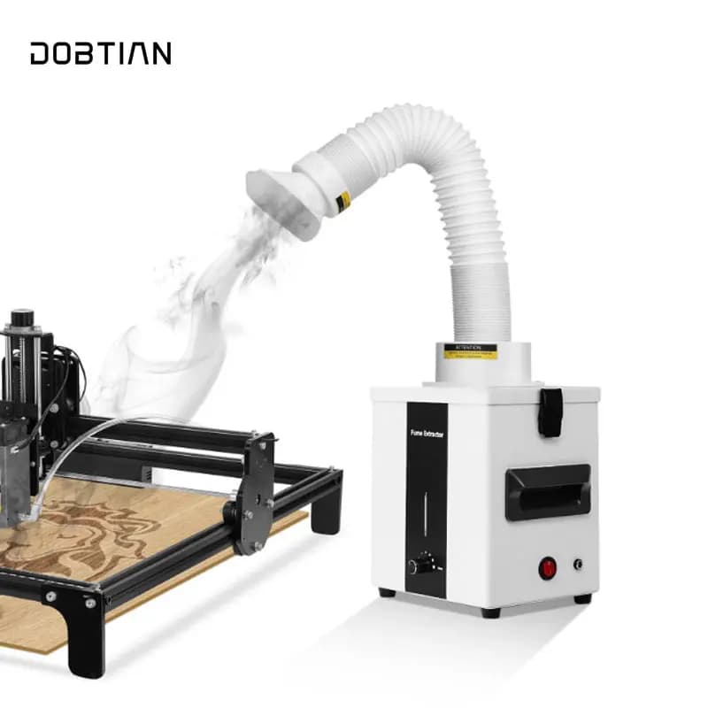 Smoke Extractor for Laser Smoke Purifier Welding Welding Absorber for Laser Engraving Machine Powder Extractor for CNC Machine