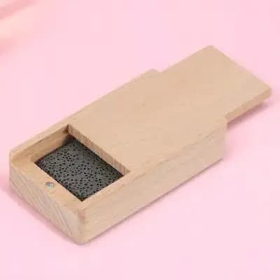 Set di Diffusori per Incenso in Legno di Faggio Premium, Leggeri e Naturali, per Oli Essenziali, Uso Interno, Decorazione per Scrivania e Veicoli