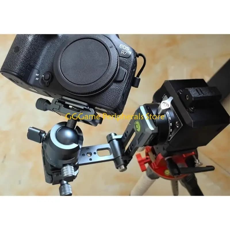 Morsetto adattatore per piastra a sgancio rapido resistenza U55B Fotografia panoramica a 360 gradi