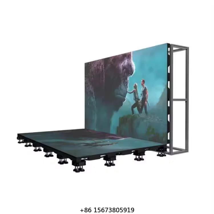 Piastrelle LED 3D per Pista da Ballo, Cubo Magnetico Digitale, Pannello LED per Pista da Ballo Esterna