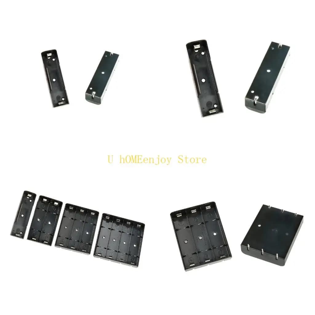 B0KF 1 to 4 Slots 21700 Battery Holder ABS Copper Pin For Parallel Series Wiring
