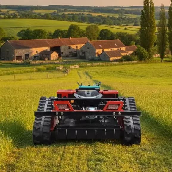 Compact 500mm Remote Grass Cutter CE Certified Euro 5 Lawn Mowing Machine for Orchard Tasks