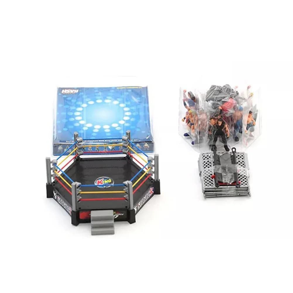 Set Modellino Gladiatore Atleta, Giocattolo Educativo Fai-da-Te, Arena di Battaglia, Gioco di Lotta, Giocattolo Didattico, Regalo