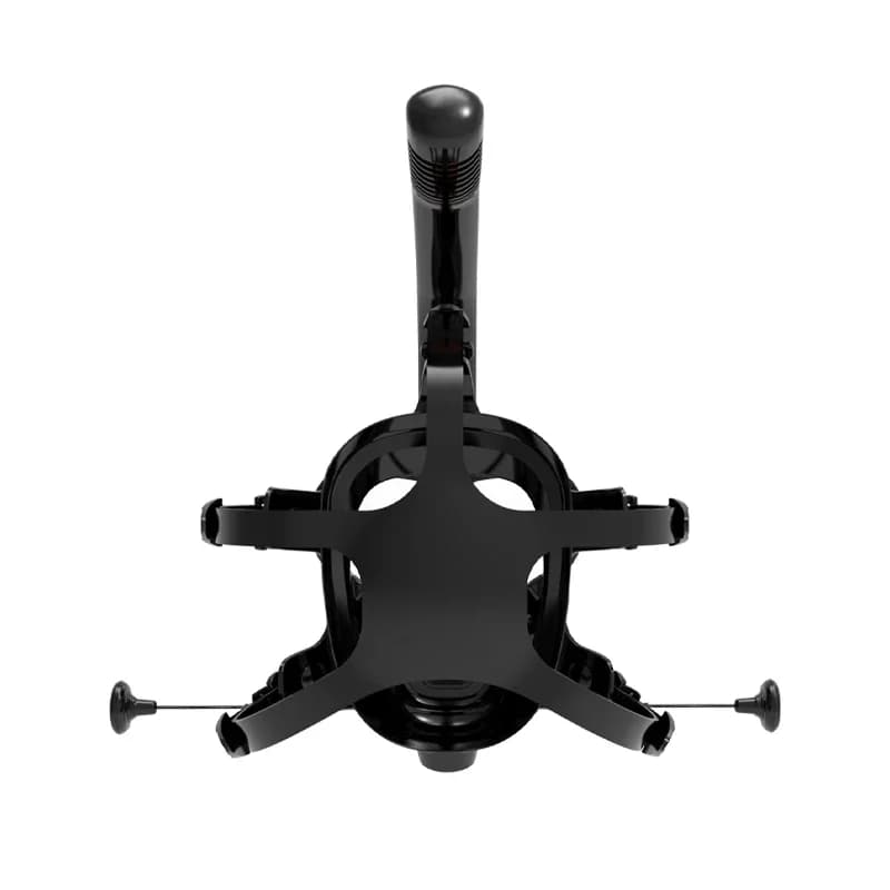 Per immersioni subacquee Vista a 180 gradi Maschere per immersioni subacquee con supporto per fotocamera Lente in vetro temperato Maschera integrale per adulti