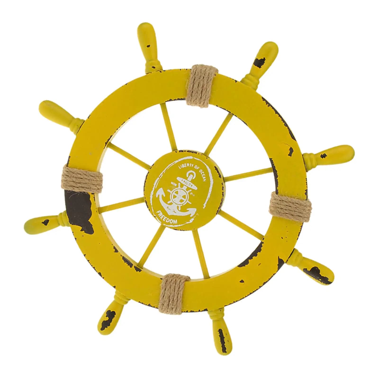 NUOVA decorazione per la casa per feste al mare con ancoraggio per barche da pesca in legno Shabby Chic