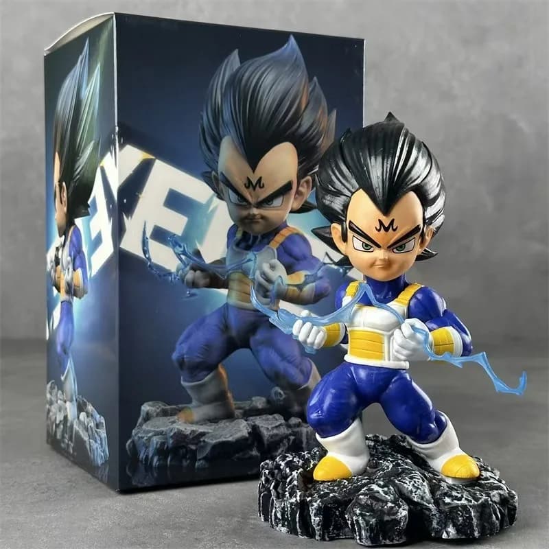 Action Figure Dragon Ball Super Battle Earth Vegeta Lightning da 18,5 cm, Modello da Collezione in Scatola per Fan