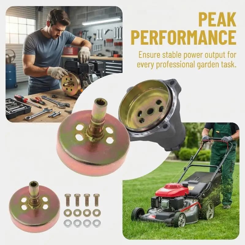 Frizione a Tamburo Metallico per Decespugliatore 139GX35 - Ricambio Sostituibile con Resistenza Ineguagliabile per Trimmer a 4 Tempi 140