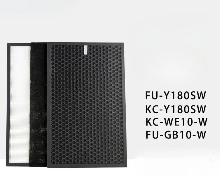 Per purificatore d'aria Sharp tranne filtro PM2.5HEPA FZ-Y180SFS FU-Y180SW KC-Y180SW elemento filtrante KC-WE10-W FU-GB10-W filtro Cabon