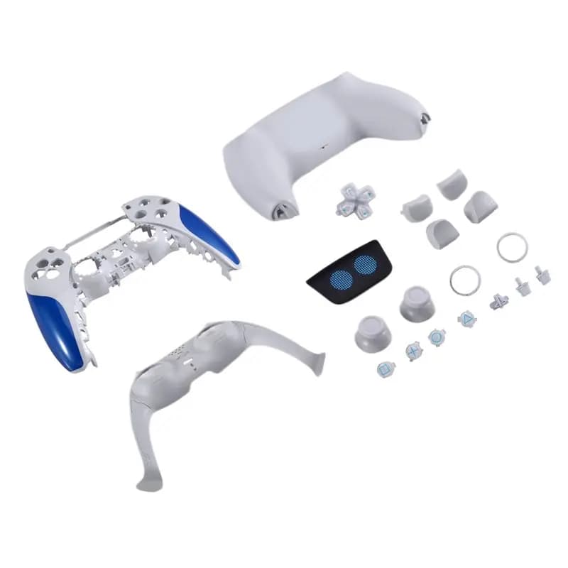 AS95 - Scocca Completa di Ricambio per Console PS5, Parti di Riparazione, Pannelli Frontali e Posteriori per Accessori Playstation 5