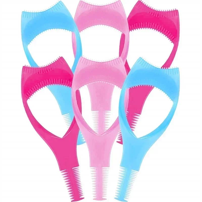 1/2Pcs 3 in 1 Eyelash Tools Mascara Shield applicator Guard Card Eyelash Guide for Cosmetic Beauty Eyelash Makeup Tool