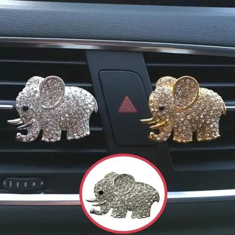Cute Car Bling Ornament Car Air Vent deodorante profumo Vent Clip diffusore Decor Car Designer accessori