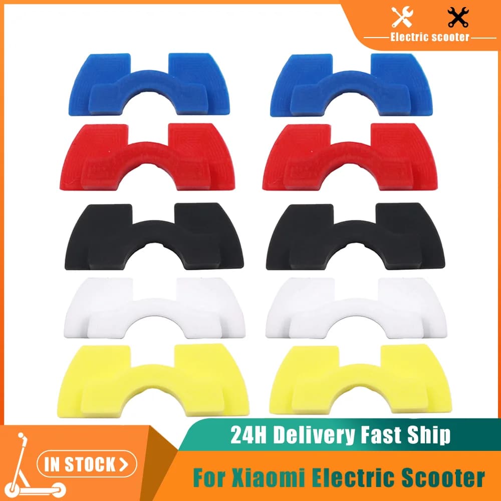 3 Pz/set Scooter Elettrico Pad In Gomma Pole Shakeproof Cuscino In Gomma di Smorzamento Delle Vibrazioni Per Xiaomi Norma Mijia M365/Pro Skateboard Parte