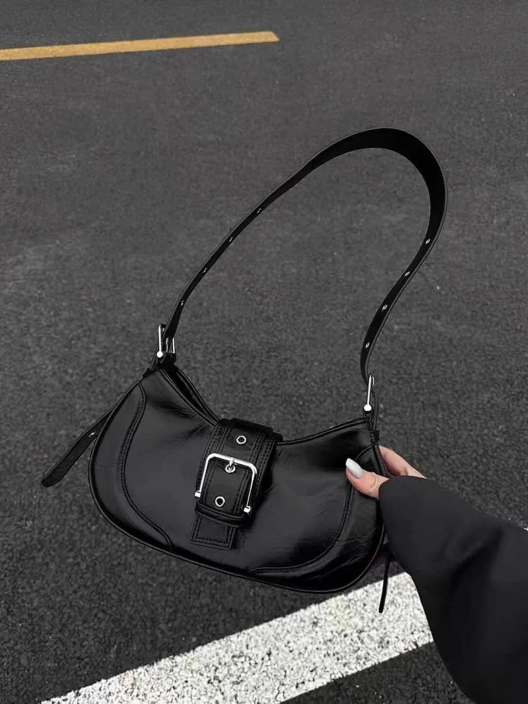 Korean Sle Casual Chic Breadsti Bag Women's oulder Handbag Commuter Crossbody Bag Vintage Versatile Ins Inspired