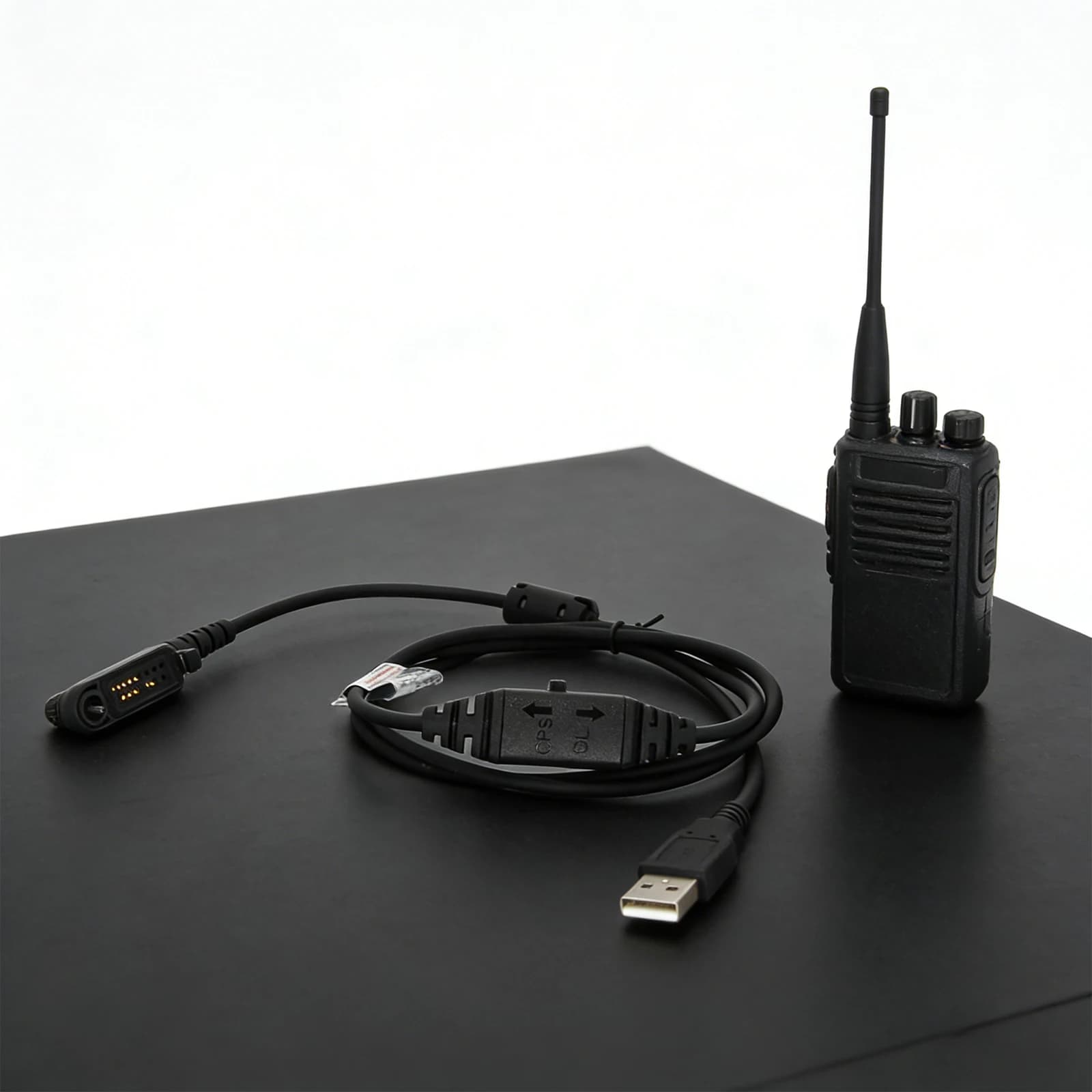 USB Program Cord Replacement for Walkie Talkie Radio Direct PC Connection Plug-and-Play for Hytera PD600 PD680 PD606 PD660 Radio