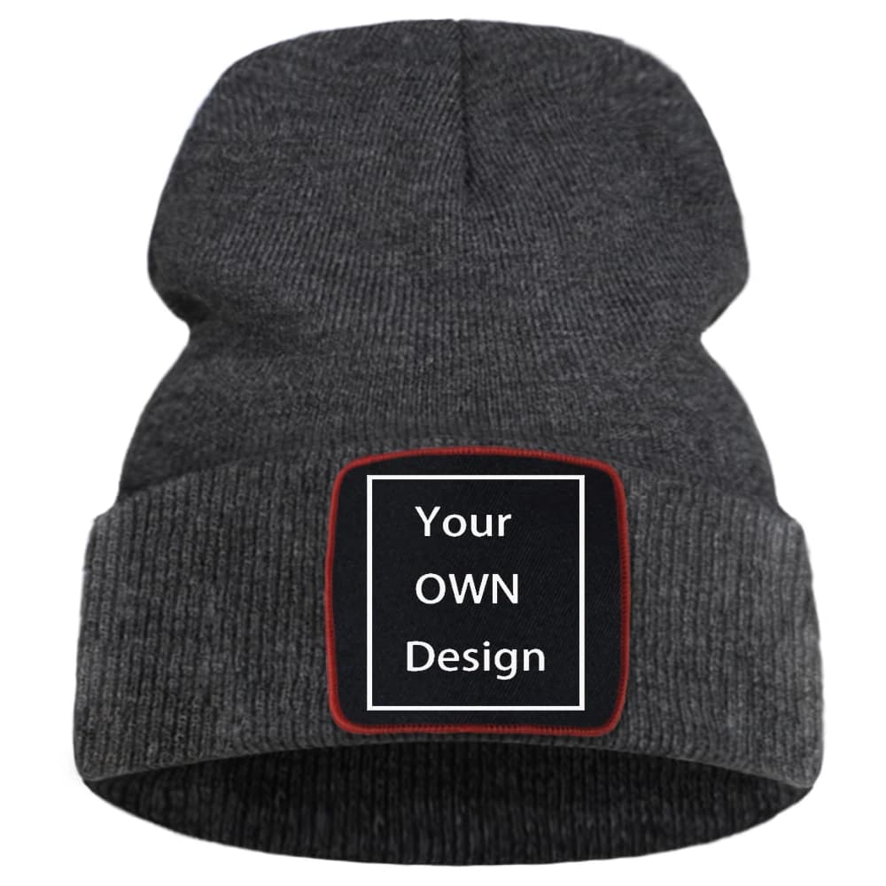 Cappello personalizzato LOGO Stampa Moda calda Donna Cappelli invernali lavorati a maglia Cappello autunnale unisex casual all'aperto Berretto caldo alla moda