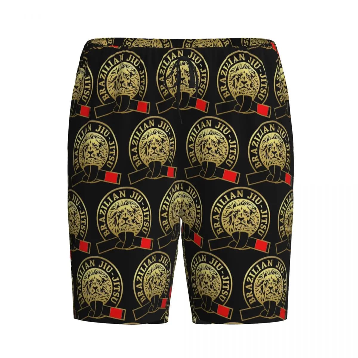 Jiu-Jitsu Warrior Japanese Bjj Gi And Black Belt Mma Shorts Sleeping Pants Men Pajama Pants Lounge Sleep Sleepwear Bottoms