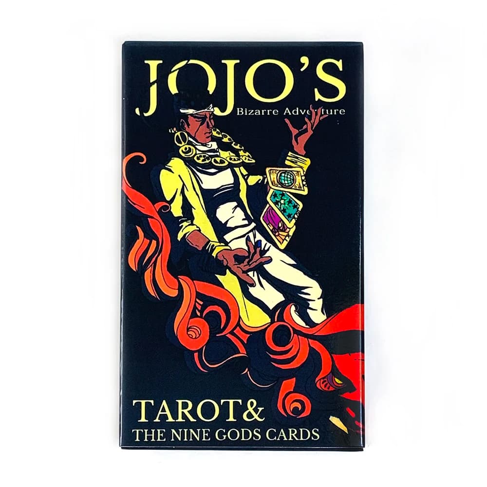 Anime JoJo Bizarre Adventure Tarocchi Carte Divinazione Mazzo Versioni inglesi Edizione Oracle Gioco da tavolo Gioco di società