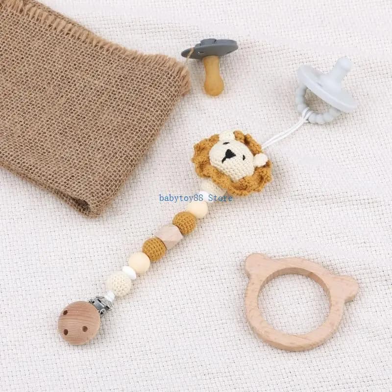 Y4UD Anti-Lost Teether Clip Couchifier Clip Clip Dummy Toy Docho Dhower Gift