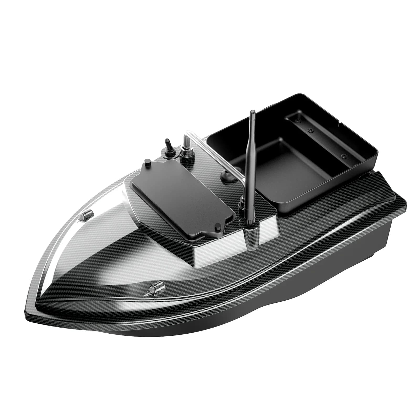Nuovo Modello 2026 Flytec V060 Barca da Pesca RC con Ritorno Automatico GPS 500M, 160 Punti di Ancoraggio per l'Esposizione dell'Esca e Avviso di Batteria Scarica