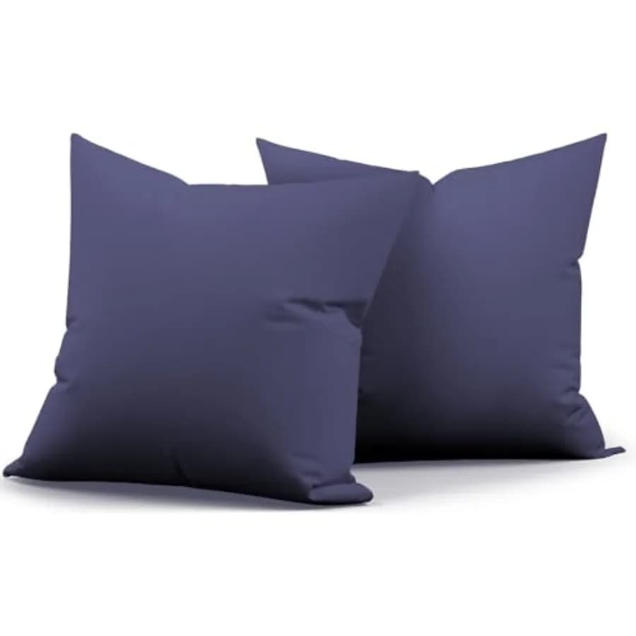 Confezione da 2 fodere per cuscini decorativi da esterno impermeabili per patio, giardino, portico, bordo piscina, divano, sedia, 18x18 pollici