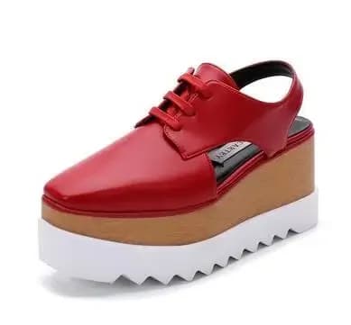 Pantofole Sandali da donna Sandali con plateau Scarpe da donna Stelle 2022 Sandali estivi Scarpe con zeppa in vera pelle per interni ed esterni Donna