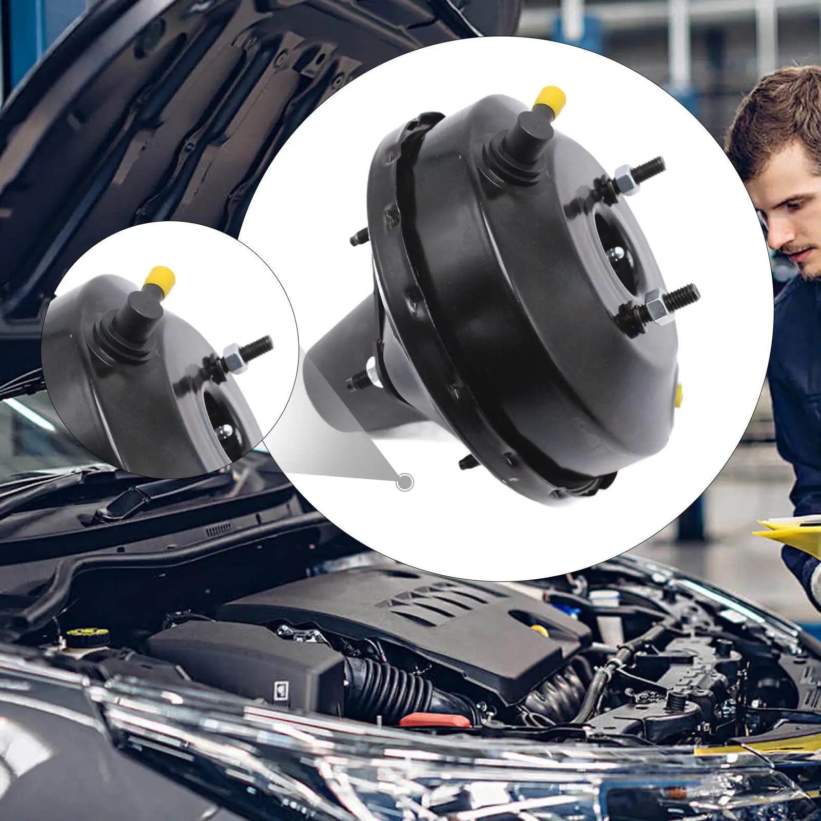 Servofreno a Depressione ad Alte Prestazioni 569338 per Serie 3 Tutti i Modelli Auto