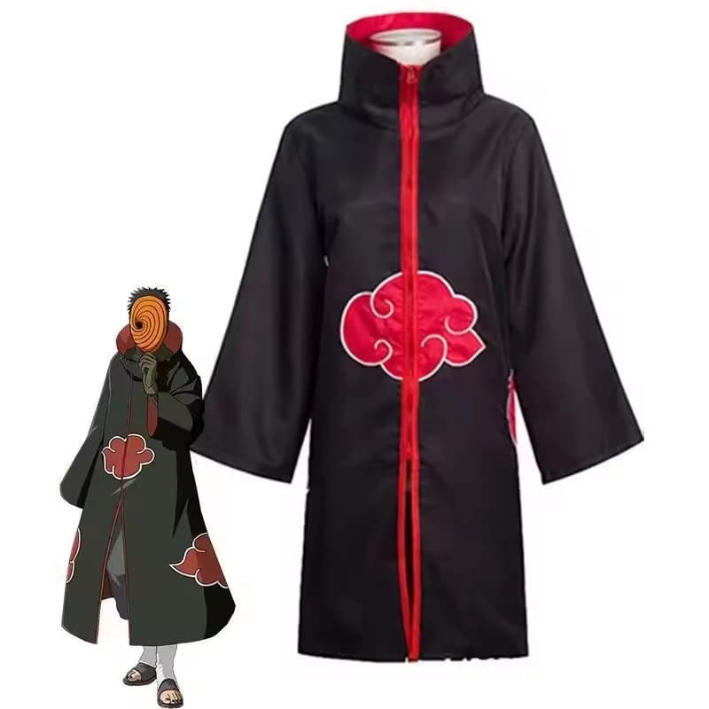 Anime Obito Cosplay Costume for Boys Obito Carnival Halloween Costume Children Adult Fit Height 135 cm-185 cm
